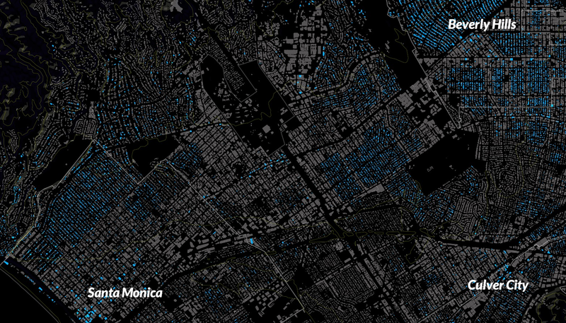 Illustration for article titled Watch How Los Angeles Boomed Over 125 Years With This Gorgeous Map